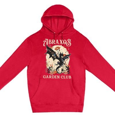 Abraxos Flower Garden Club Flower  Fantasy Book Lover Premium Pullover Hoodie