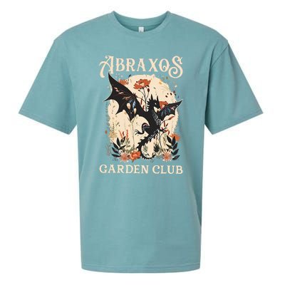 Abraxos Flower Garden Club Flower  Fantasy Book Lover Sueded Cloud Jersey T-Shirt