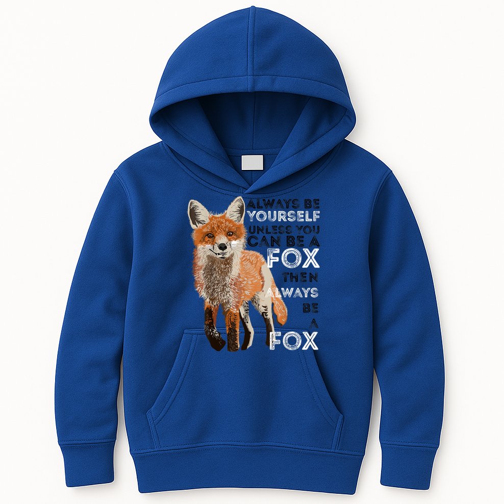A FUNNY GIFT Always Be Yours Unless You Can Be A Fox Shirt Funny Gift Kids Hoodie