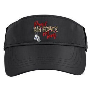 Air Force Gift Air Force Military Mom Proud Air Force Mom Adult Drive Performance Visor