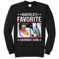 AmericaS Favorite Garbage Man Funny Trump Garbage Truck Sweatshirt