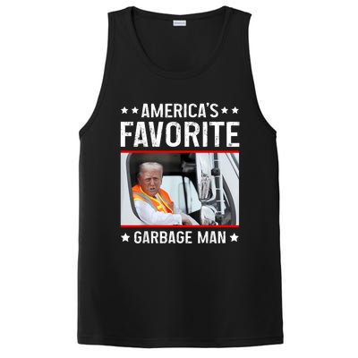 AmericaS Favorite Garbage Man Funny Trump Garbage Truck PosiCharge Competitor Tank