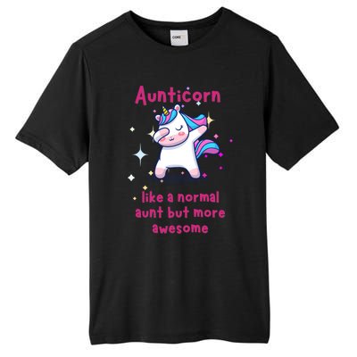 Aunticorn Funny Gift Tall Fusion ChromaSoft Performance T-Shirt