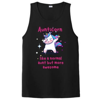 Aunticorn Funny Gift PosiCharge Competitor Tank