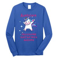 Aunticorn Funny Gift Long Sleeve Shirt