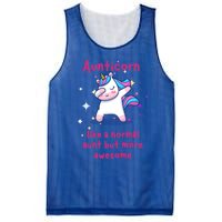 Aunticorn Funny Gift Mesh Reversible Basketball Jersey Tank