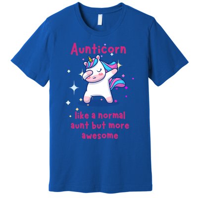 Aunticorn Funny Gift Premium T-Shirt