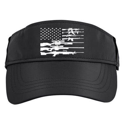 American Flag Gun Patriot Adult Drive Performance Visor