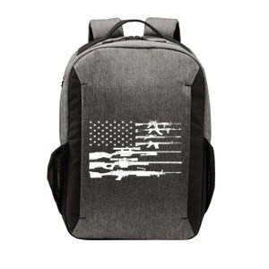 American Flag Gun Patriot Vector Backpack