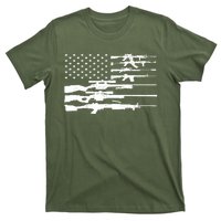 American Flag Gun Patriot T-Shirt