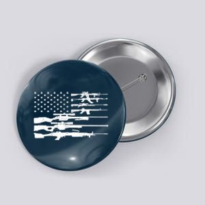 American Flag Gun Patriot Button