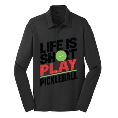 Artwear Funny Gift Silk Touch Performance Long Sleeve Polo