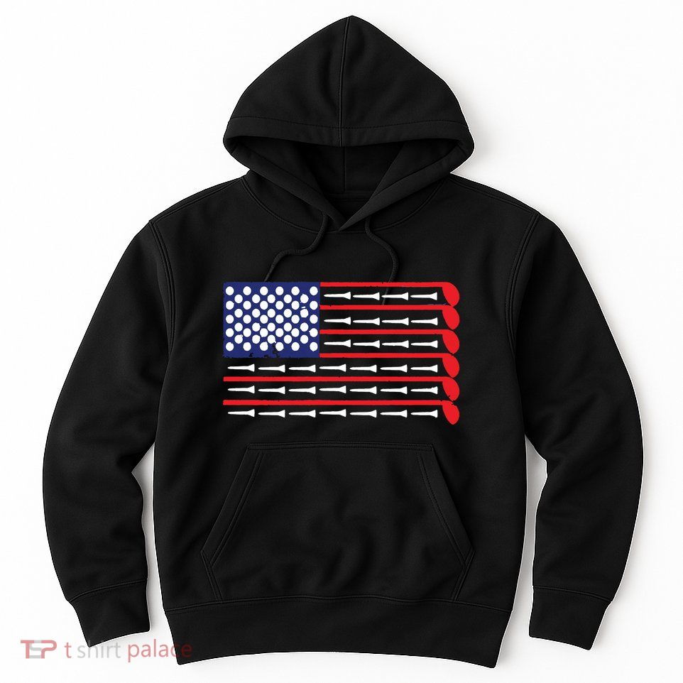 American Flag Golf Hoodie