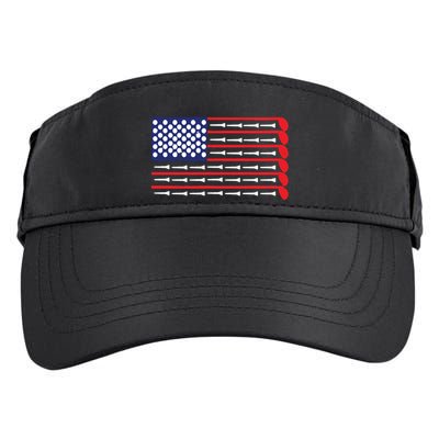 American Flag Golf Adult Drive Performance Visor