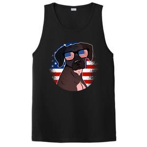 America Funny Gift PosiCharge Competitor Tank