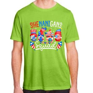 American Flag Gnomes 4th Of July Funny Shenanigans Squad Cute Gift Adult ChromaSoft Performance T-Shirt