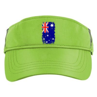 Australia Flag Gift Adult Drive Performance Visor