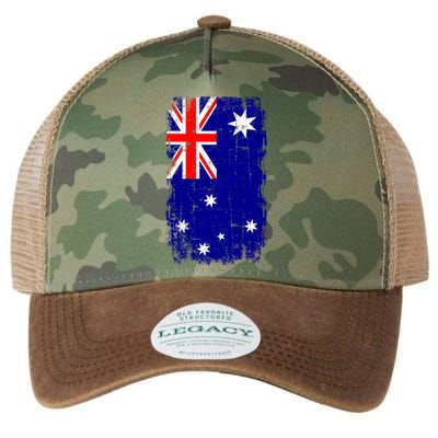 Australia Flag Gift Legacy Tie Dye Trucker Hat