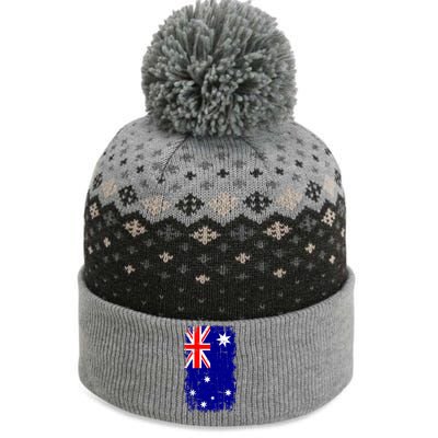 Australia Flag Gift The Baniff Cuffed Pom Beanie