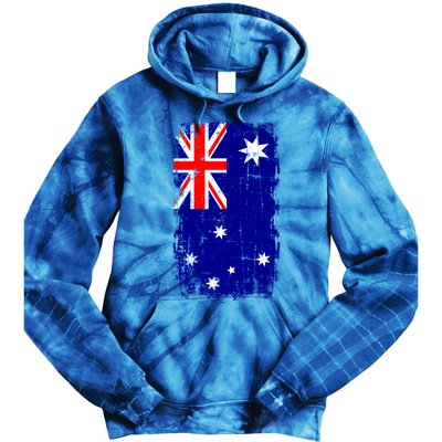 Australia Flag Gift Tie Dye Hoodie