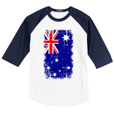 Australia Flag Gift Baseball Sleeve Shirt