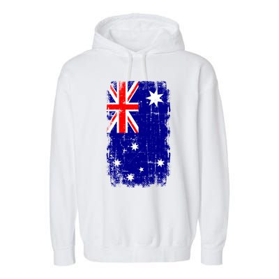 Australia Flag Gift Garment-Dyed Fleece Hoodie