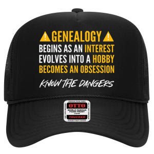 Ancestry. For Genealogists. Genealogy High Crown Mesh Back Trucker Hat