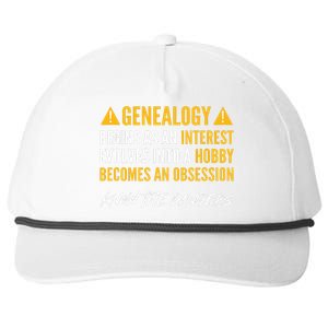 Ancestry. For Genealogists. Genealogy Snapback Five-Panel Rope Hat