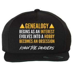 Ancestry. For Genealogists. Genealogy Wool Snapback Cap