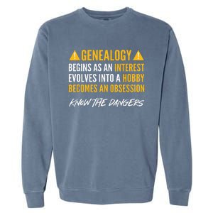 Ancestry. For Genealogists. Genealogy Garment-Dyed Sweatshirt