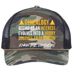 Ancestry. For Genealogists. Genealogy Retro Rope Trucker Hat Cap