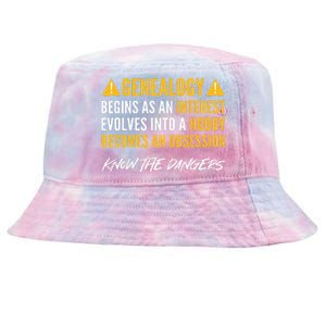 Ancestry. For Genealogists. Genealogy Tie-Dyed Bucket Hat