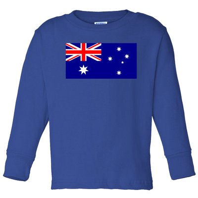 Australia Flag Gift Toddler Long Sleeve Shirt