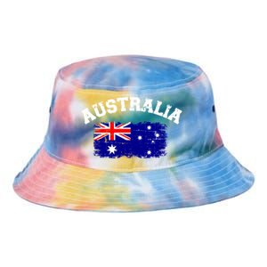 Australia Flag Gift Tie Dye Newport Bucket Hat