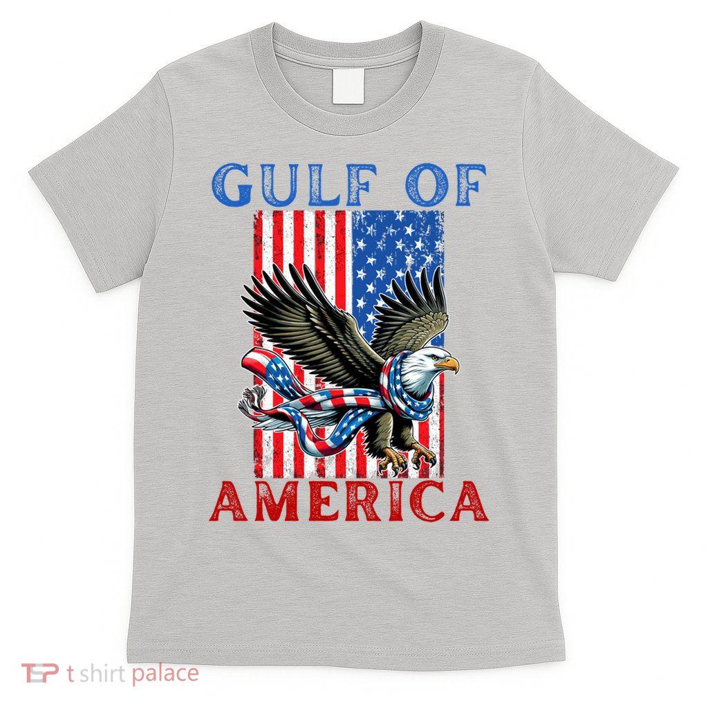 American Flag Gift Gulf Of Usa America Mexico Gulf Est 2025 Us  T-Shirt