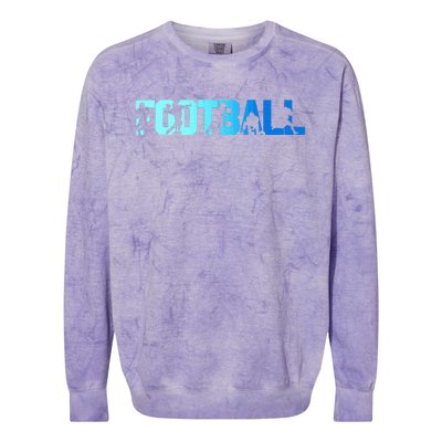 American Football Game Day Colorblast Crewneck Sweatshirt