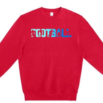 American Football Game Day Premium Crewneck Sweatshirt