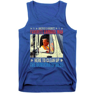 AmericaS Favorite Garbage Man Trump Rides In Garbage Tank Top