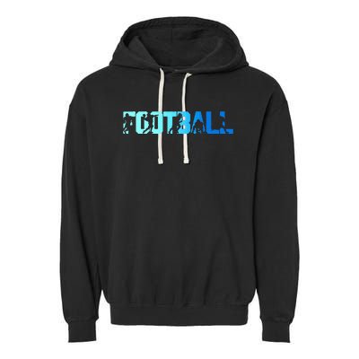 American Football Game Day Garment-Dyed Fleece Hoodie