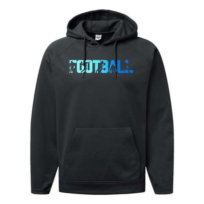 American Football Game Day Performance Fleece Hoodie