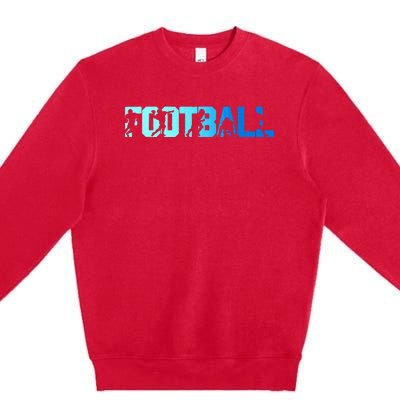 American Football Game Day Premium Crewneck Sweatshirt