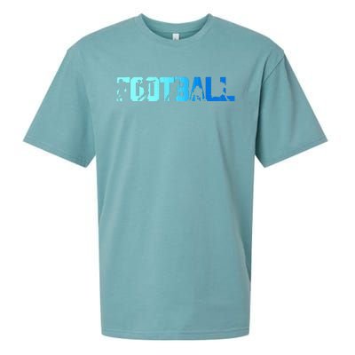 American Football Game Day Sueded Cloud Jersey T-Shirt