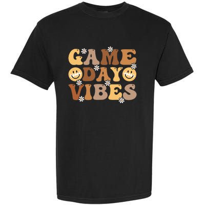 American Football Game Day Vibes Sport Women Girl Garment-Dyed Heavyweight T-Shirt