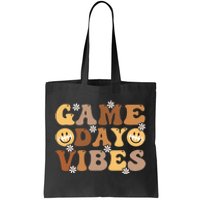 American Football Game Day Vibes Sport Women Girl Tote Bag