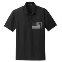 American Flag Golf Clothing Golfer Vintage Golf Dry Zone Grid Polo