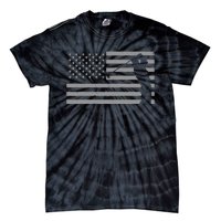 American Flag Golf Clothing Golfer Vintage Golf Tie-Dye T-Shirt