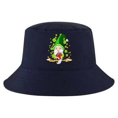 American Football Gnome Lucky Shamrock St Patrick's Day Cool Comfort Performance Bucket Hat