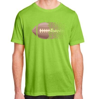 American Football Graphic American Football Heart Gift Adult ChromaSoft Performance T-Shirt