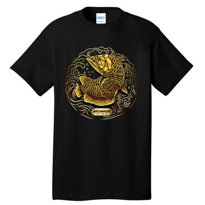 Arowana Fish Gold Tall T-Shirt