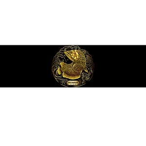 Arowana Fish Gold Bumper Sticker